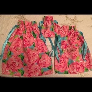 Lilly Pulitzer Hotty Pink Laundry Bags